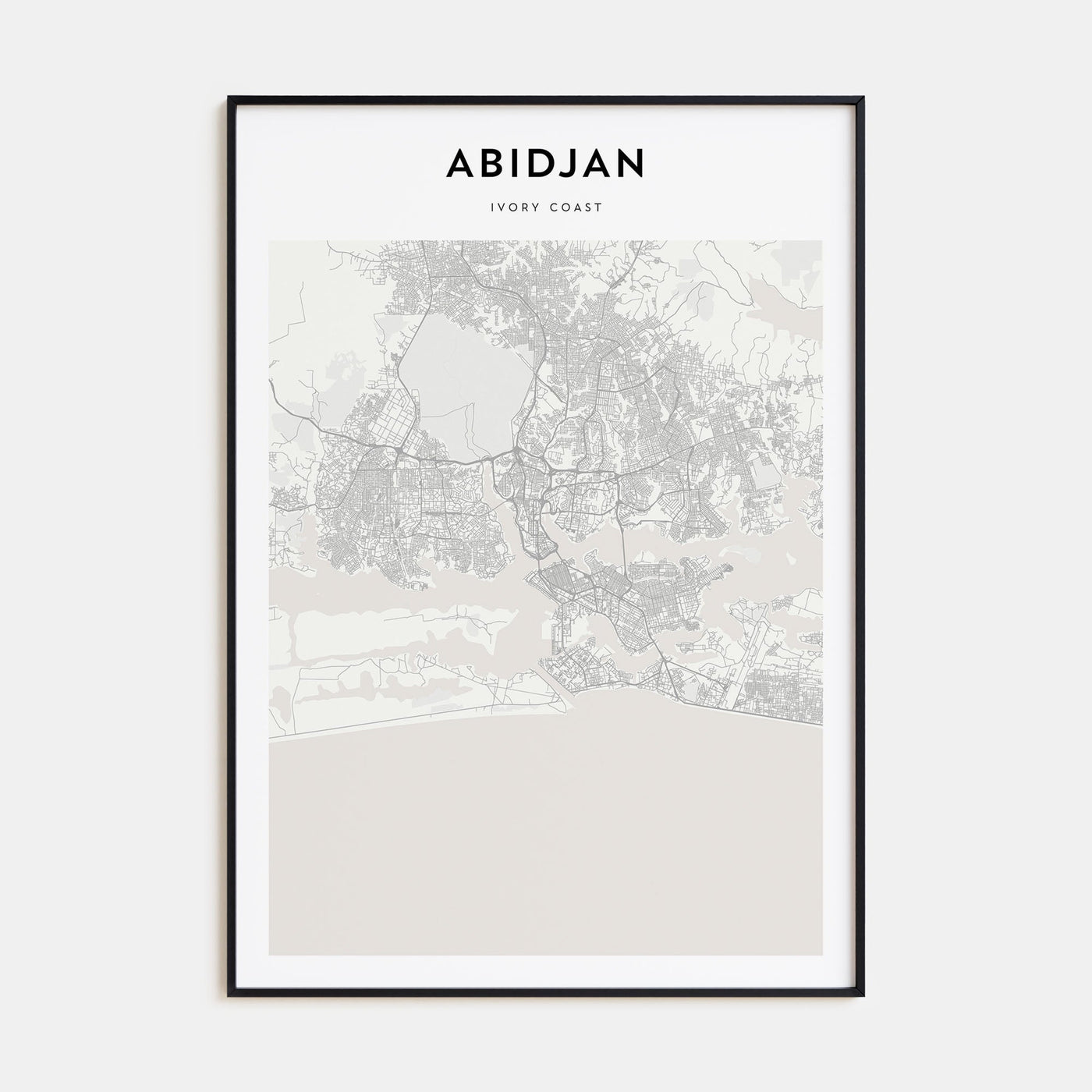 Abu Dhabi Drawn Poster