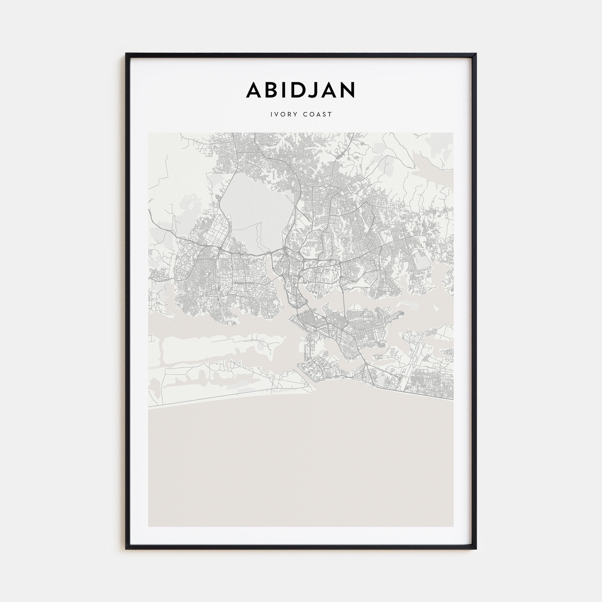 Abu Dhabi Drawn Poster