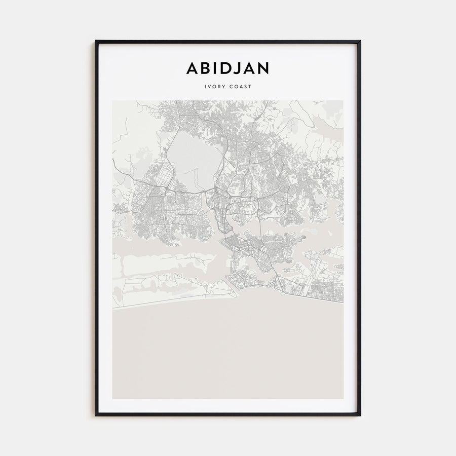 Abu Dhabi Drawn Poster