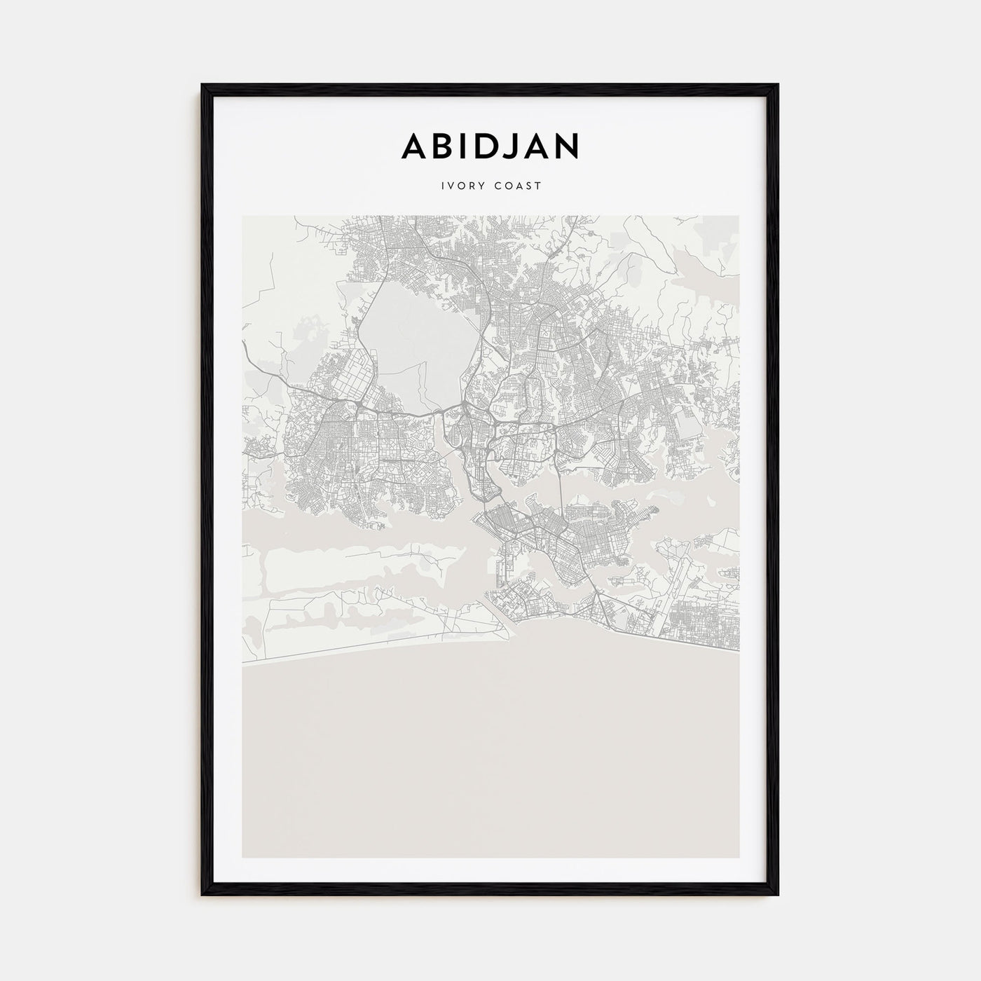 Abu Dhabi Drawn Poster