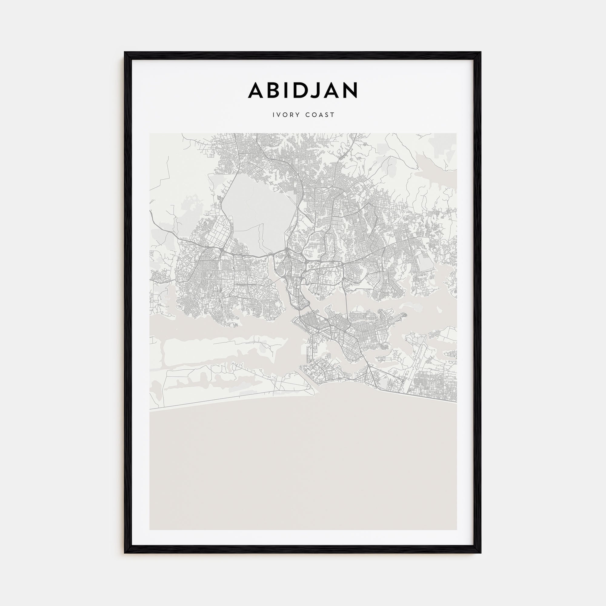 Abu Dhabi Drawn Poster