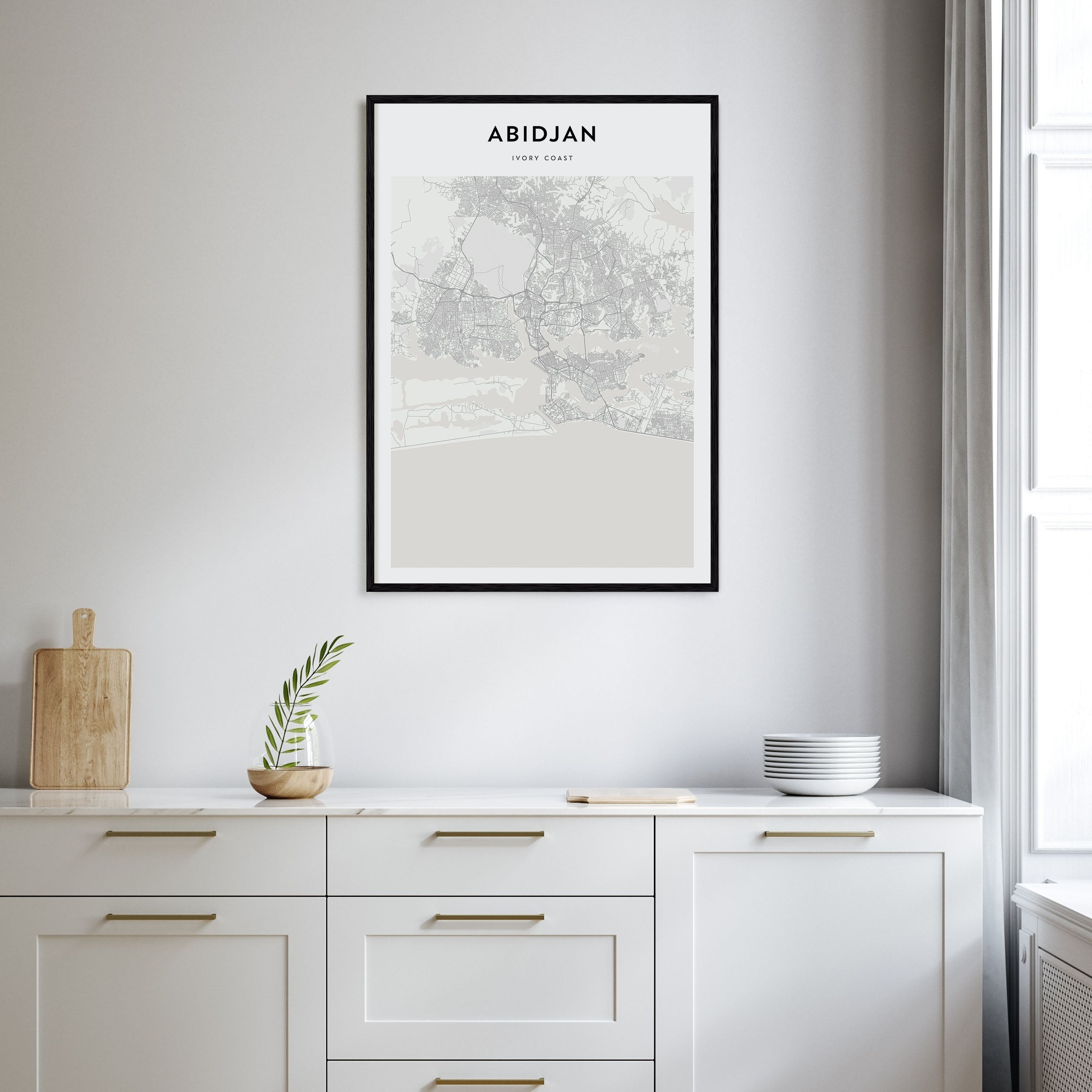 Abu Dhabi Drawn Poster