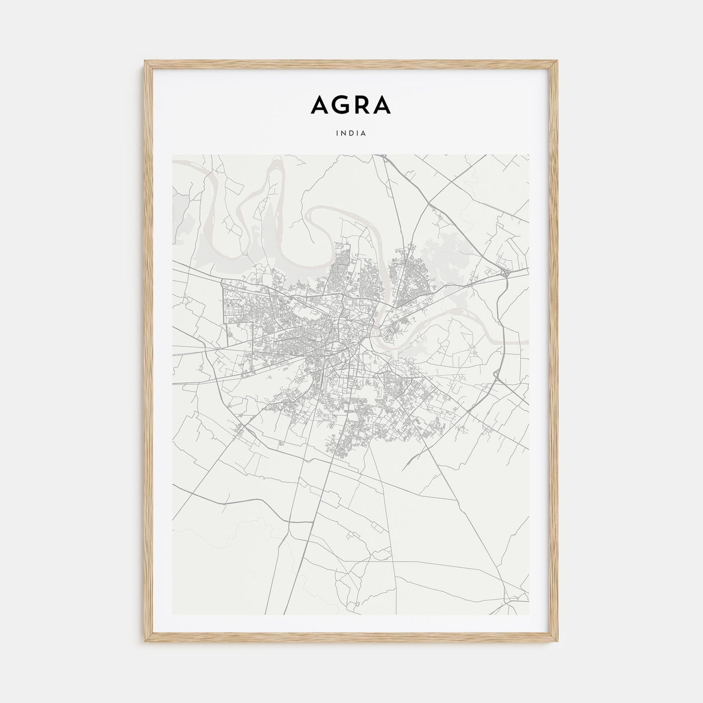 Asunción Drawn Poster