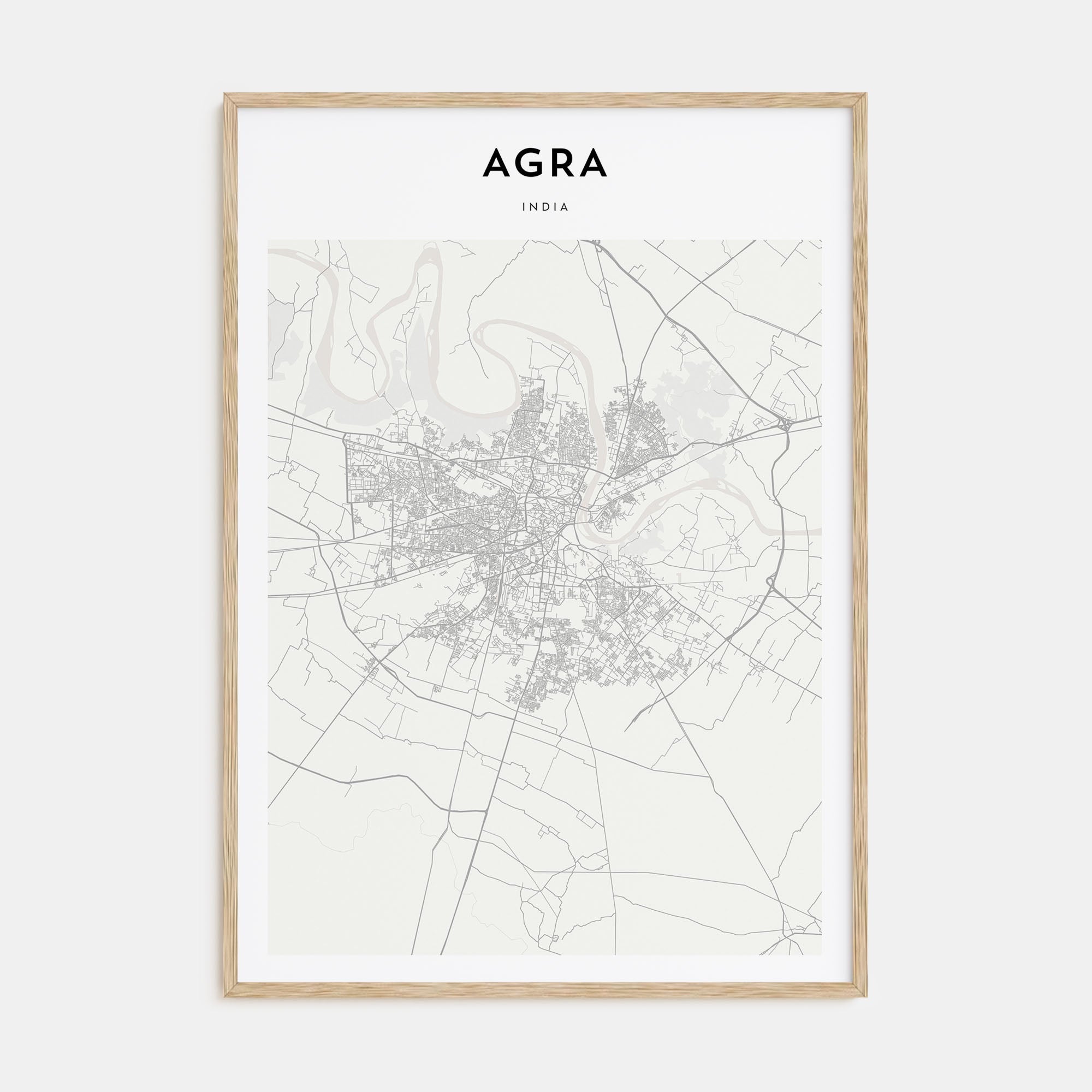 Asunción Drawn Poster