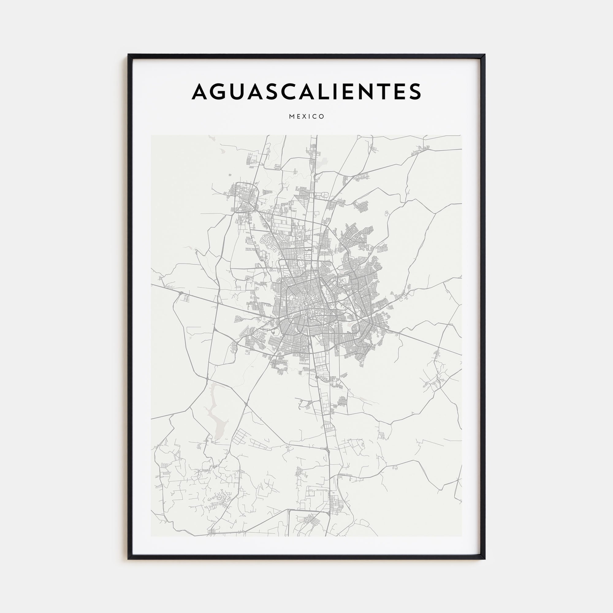 Arequipa Drawn Poster