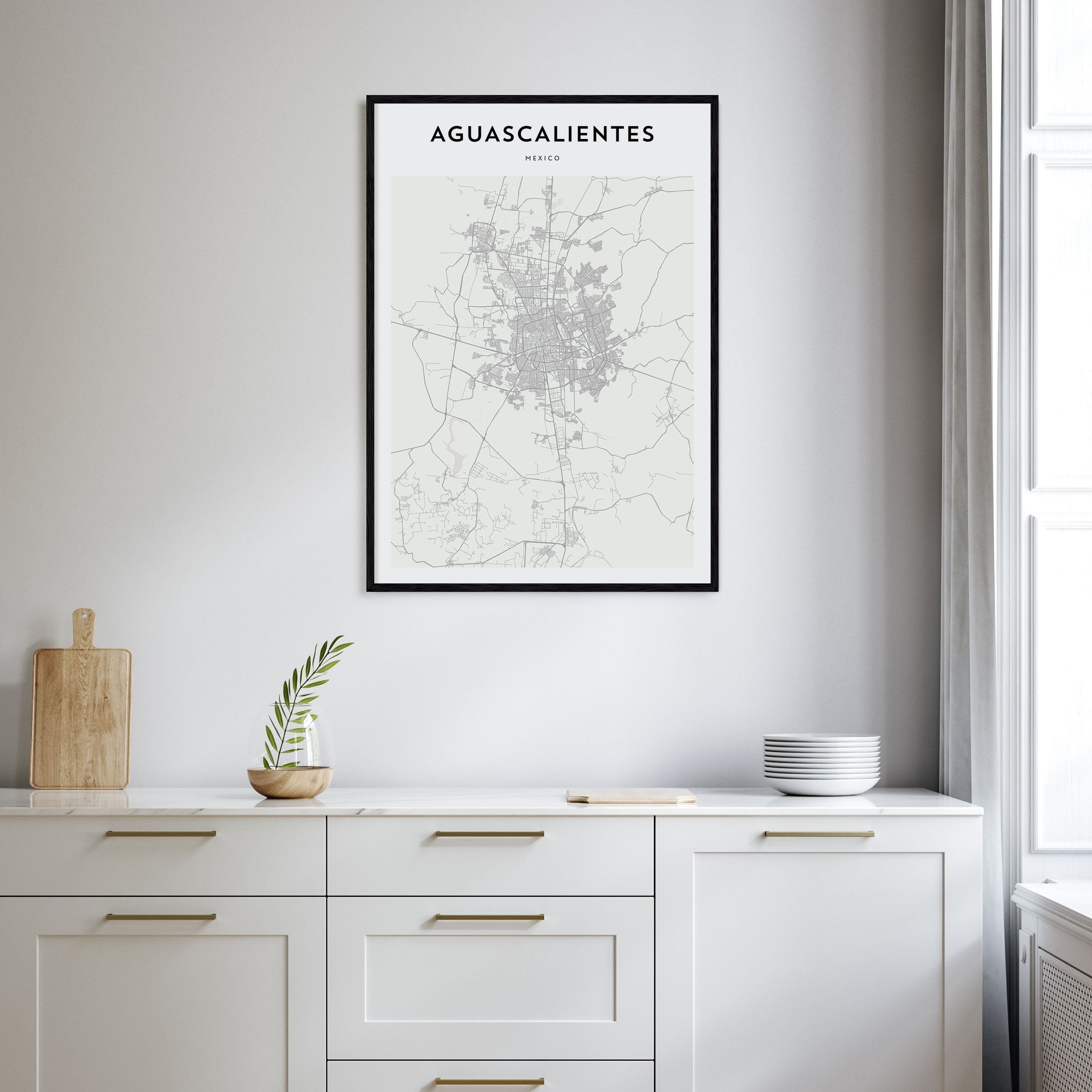 Arequipa Drawn Poster