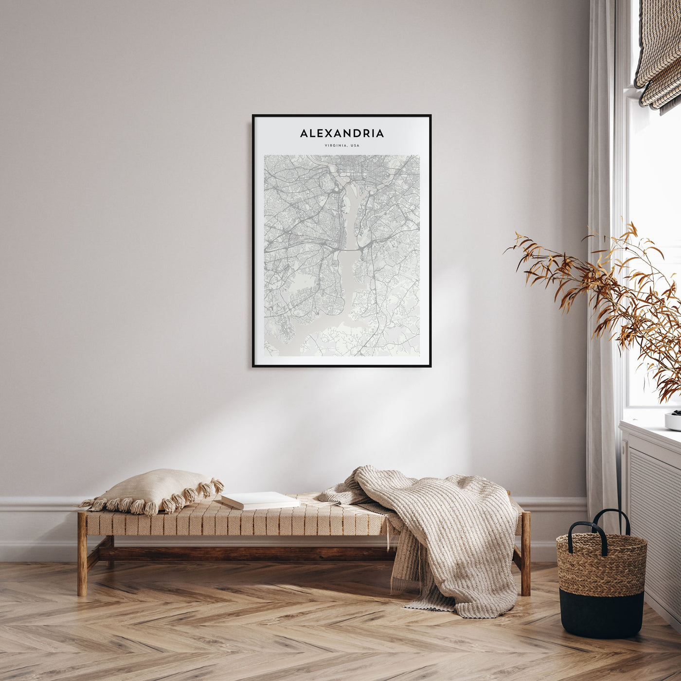Baños Drawn Poster