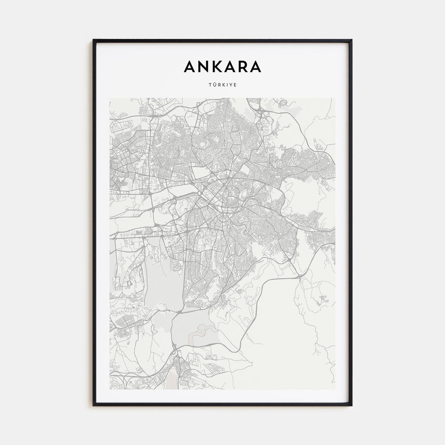 Brasília Drawn Poster