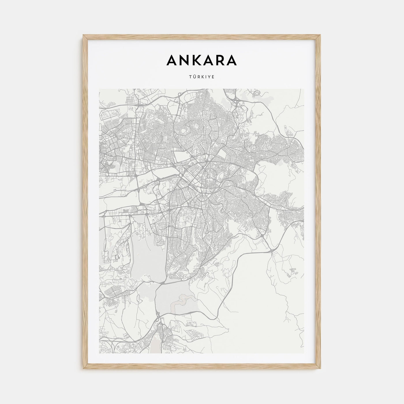 Brasília Drawn Poster