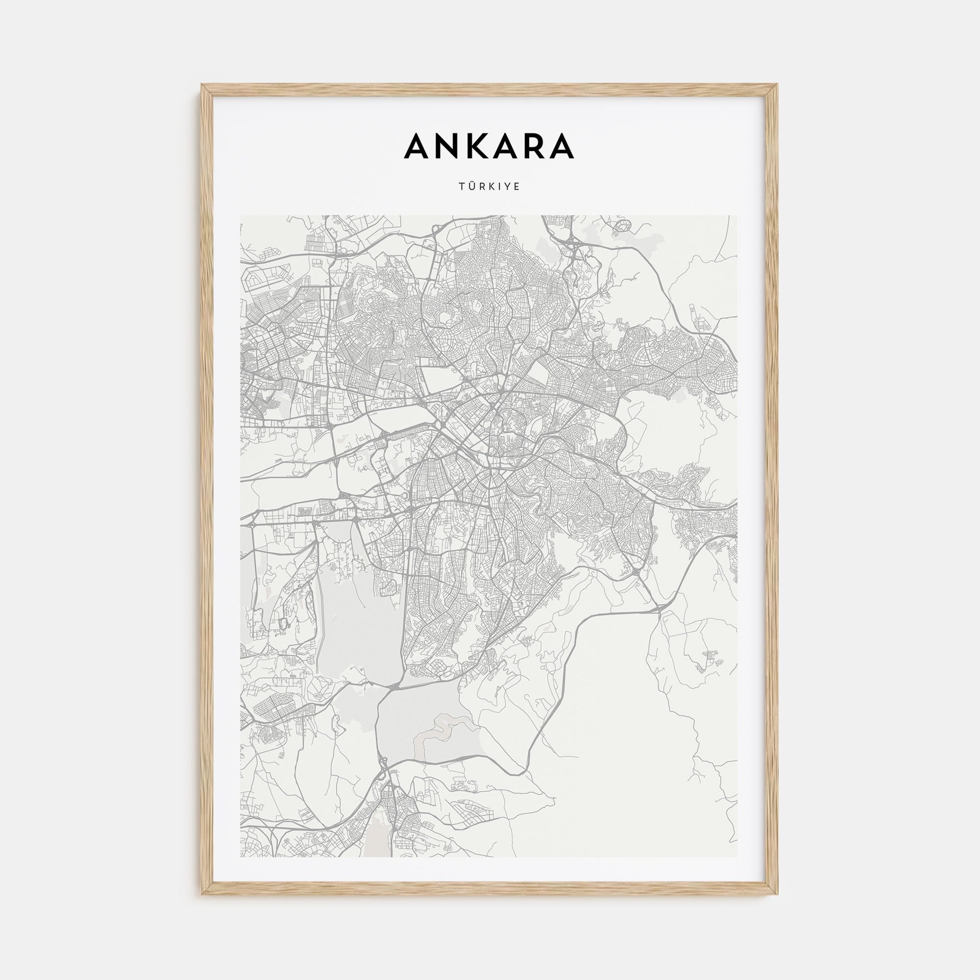 Brasília Drawn Poster