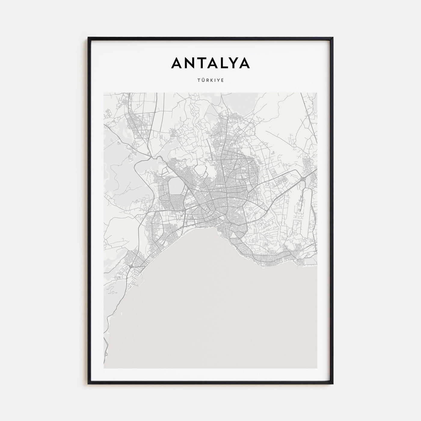 Buenos Aires Drawn Poster