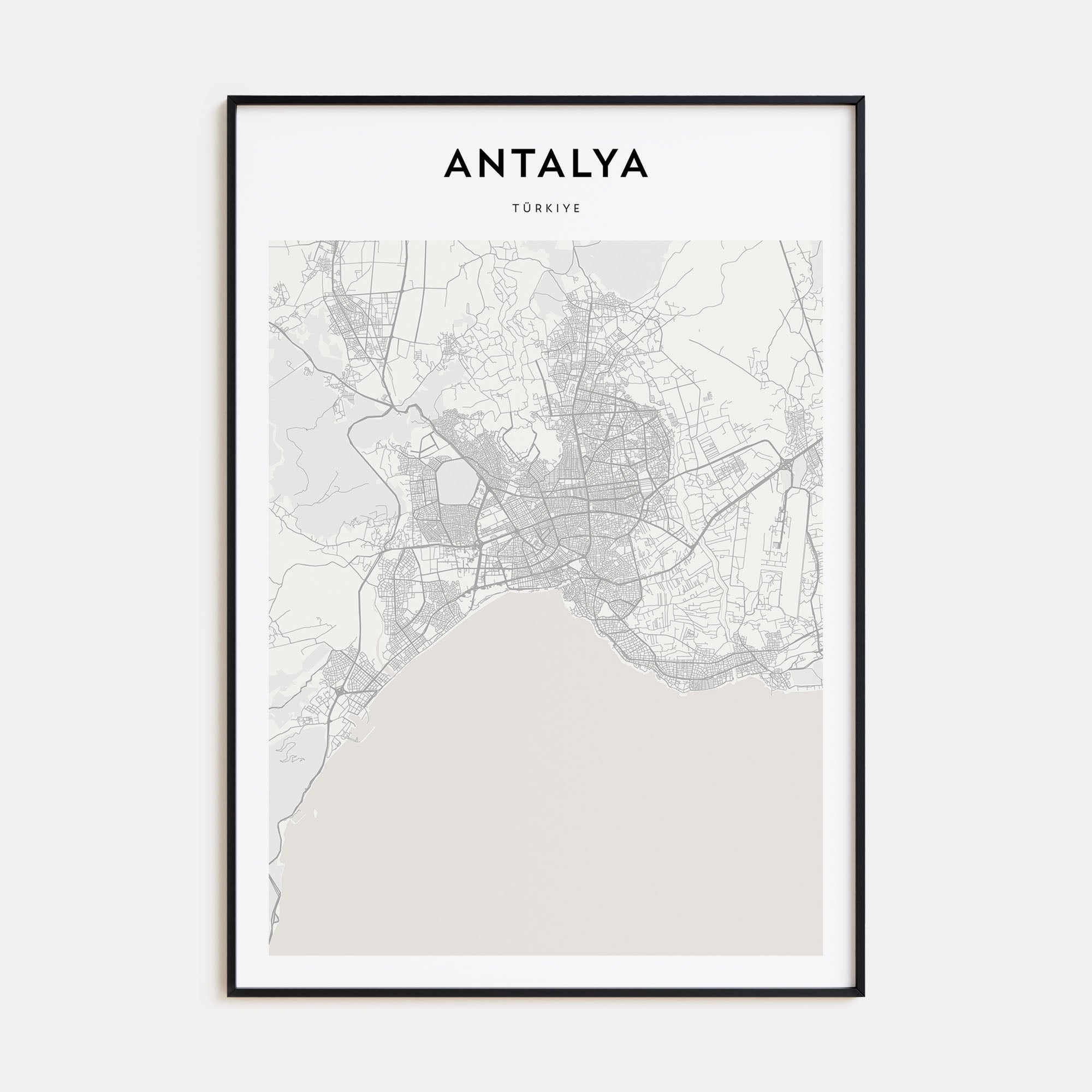 Buenos Aires Drawn Poster