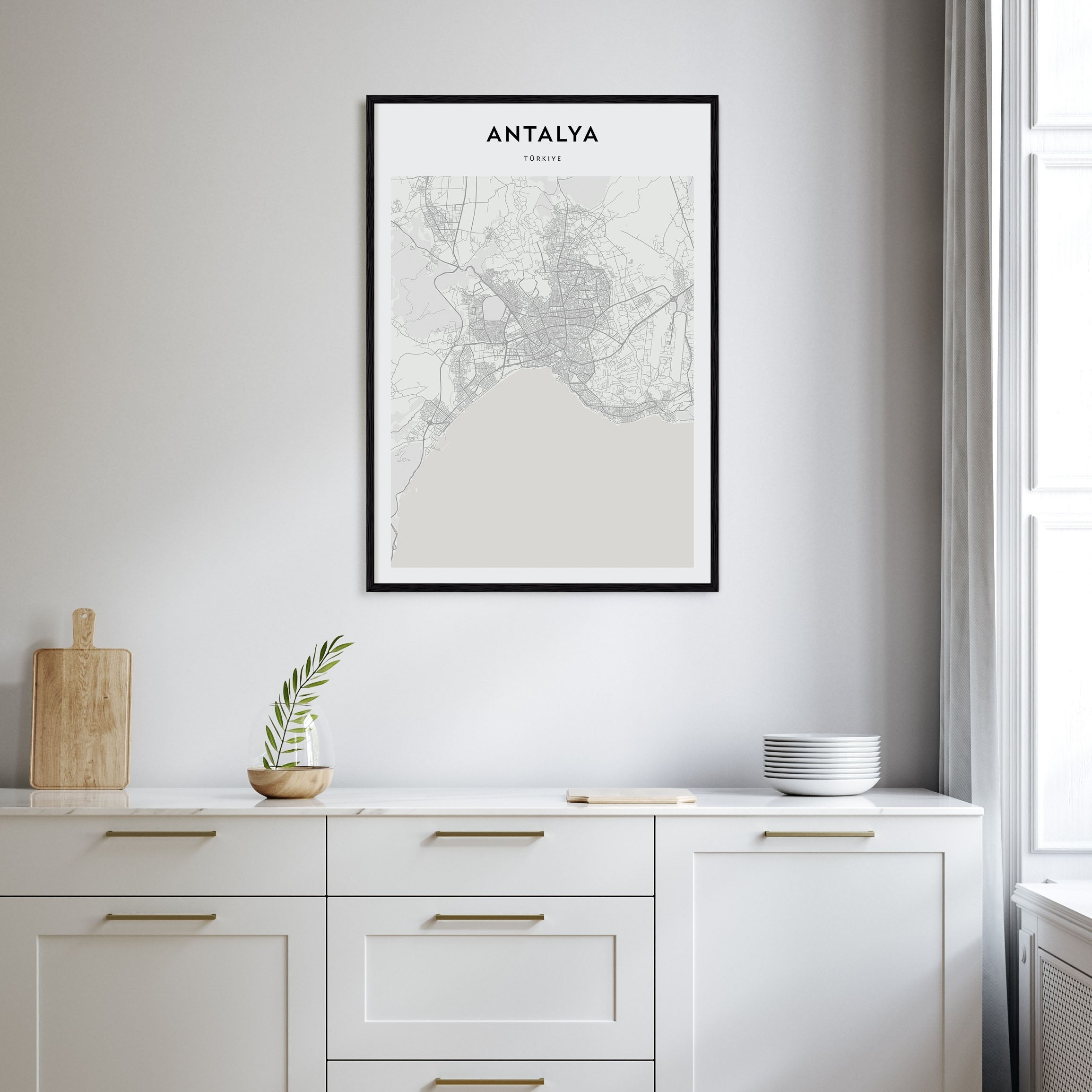 Buenos Aires Drawn Poster