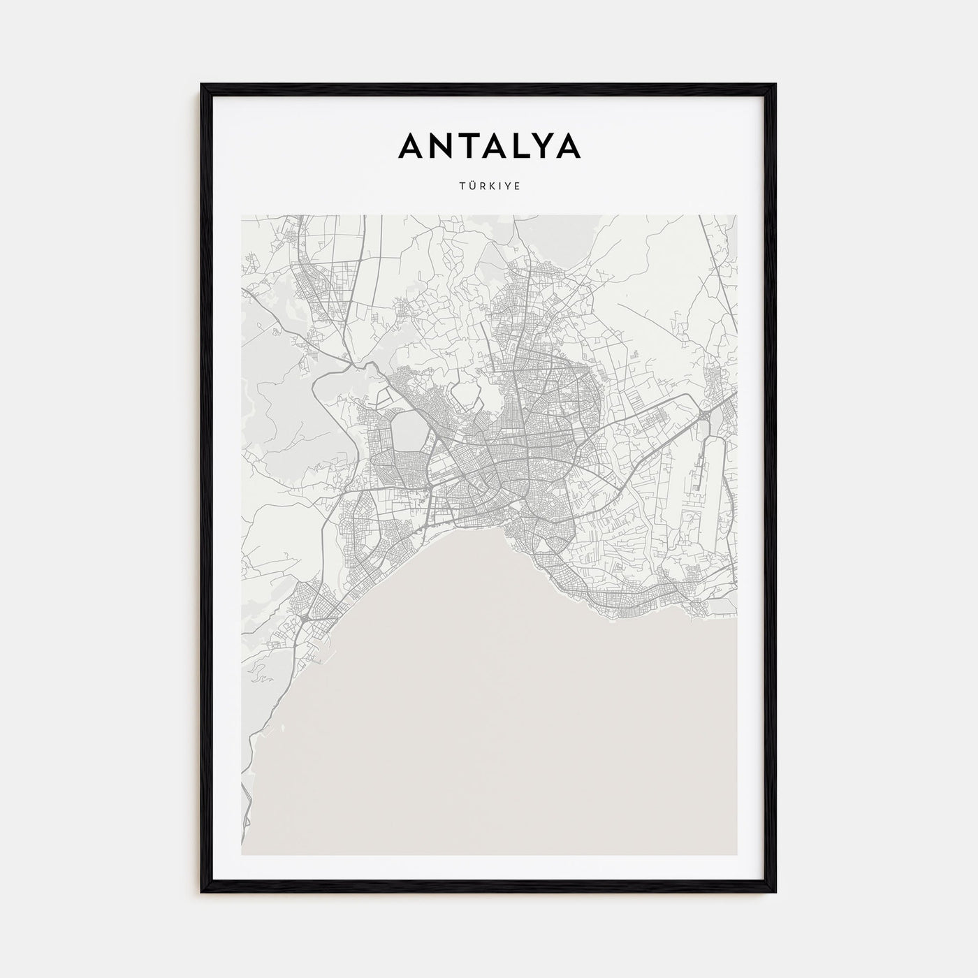 Buenos Aires Drawn Poster
