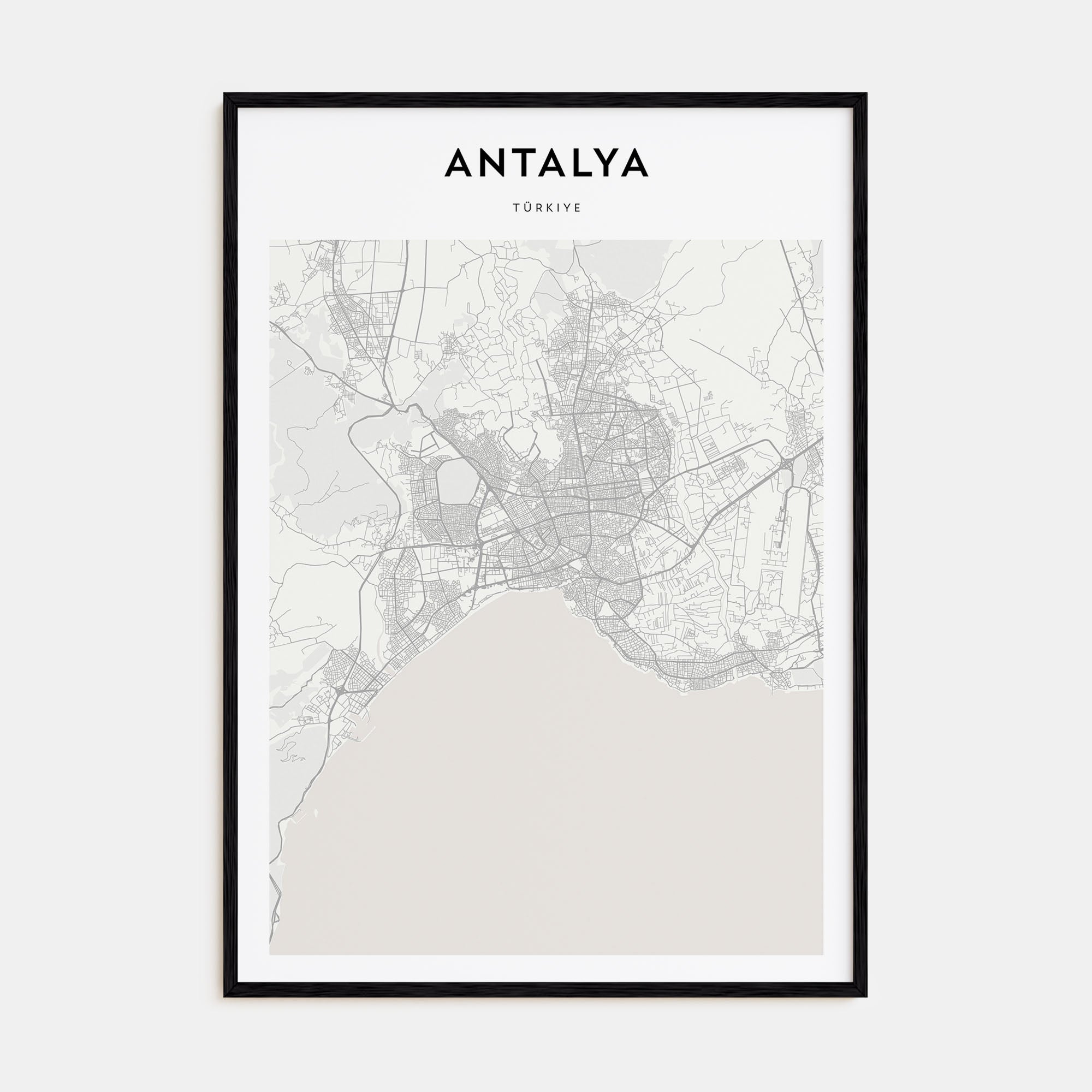 Buenos Aires Drawn Poster