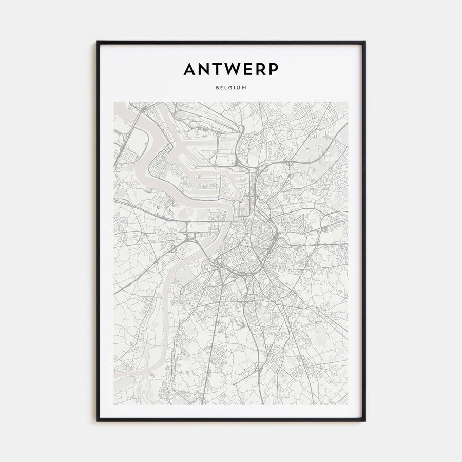 Cape Town Drawn Poster