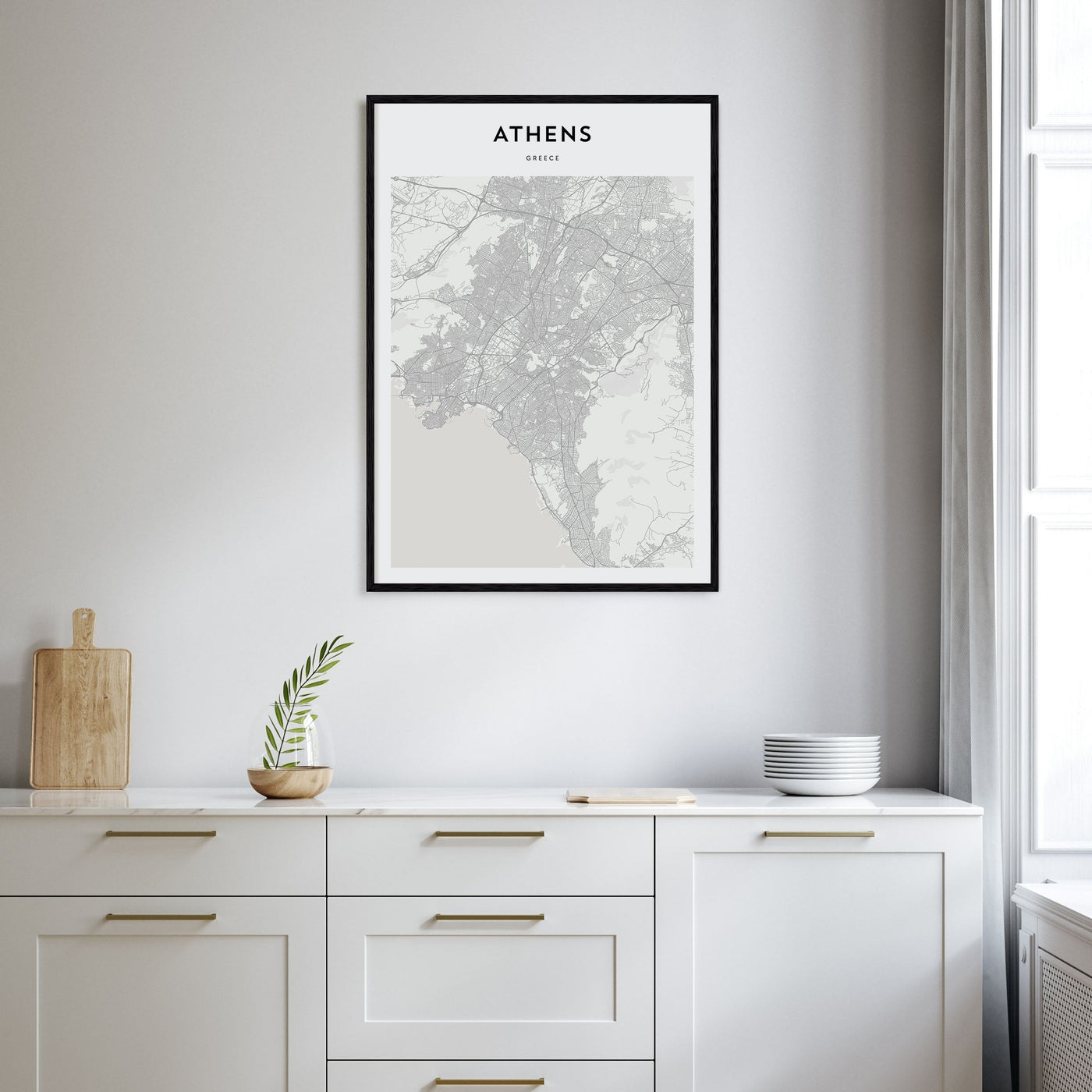 Córdoba, Argentina Drawn Poster