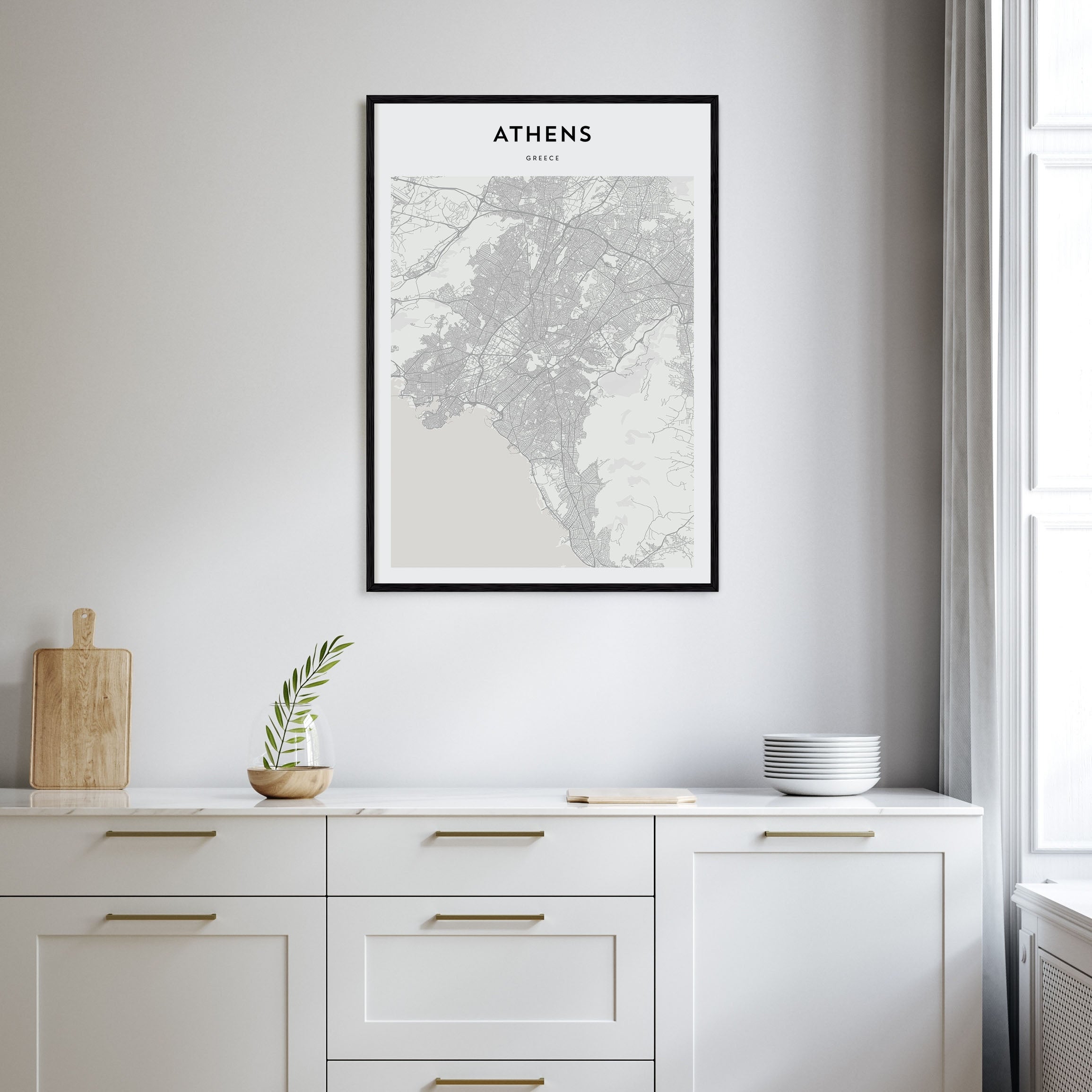 Córdoba, Argentina Drawn Poster