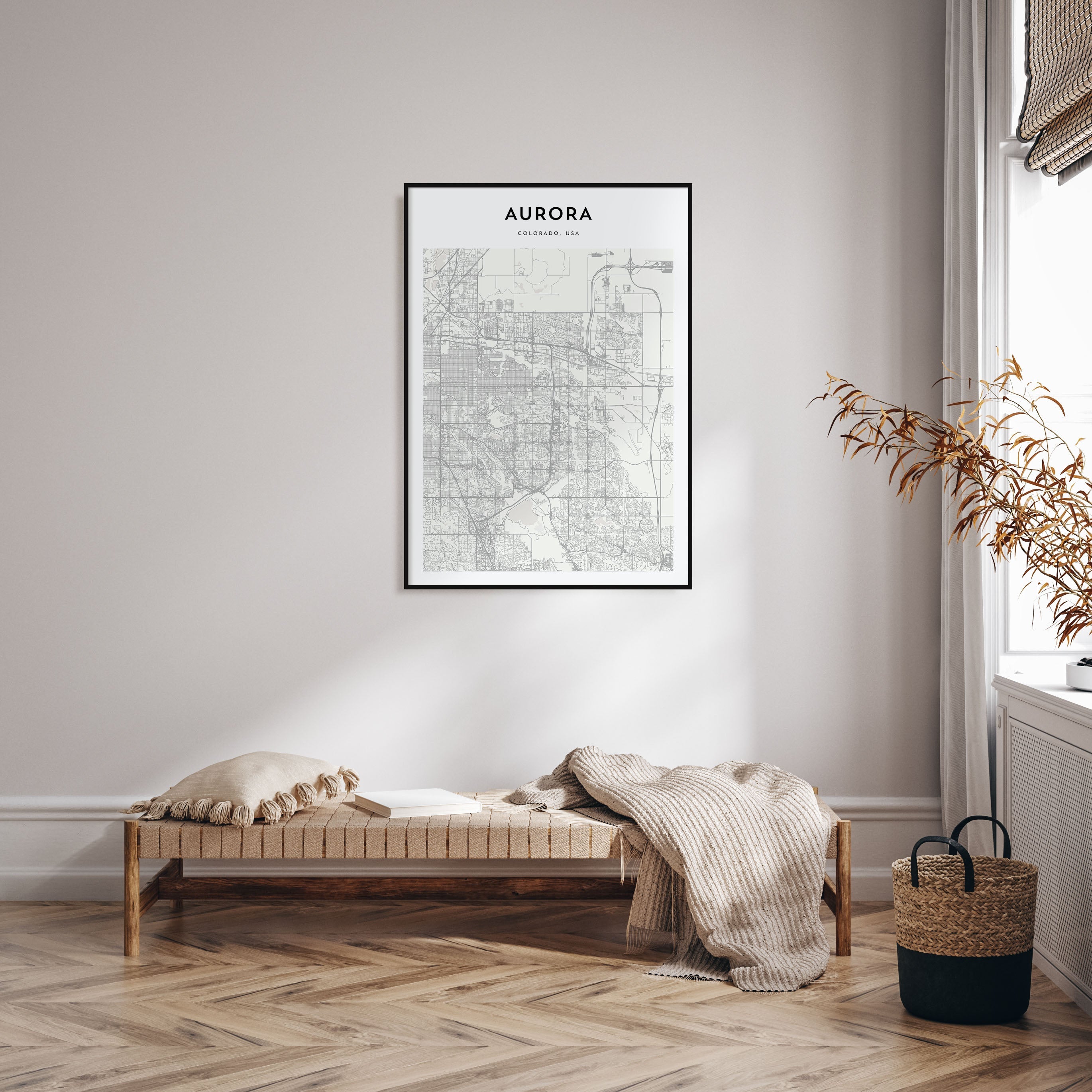 Denpasar Drawn Poster