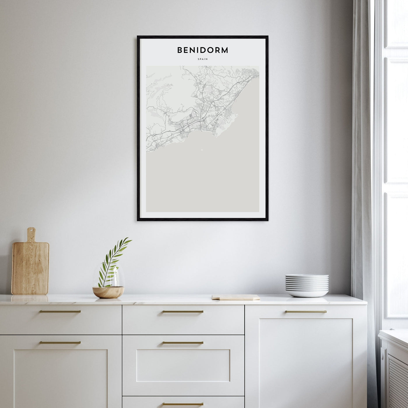 Honolulu Drawn Poster