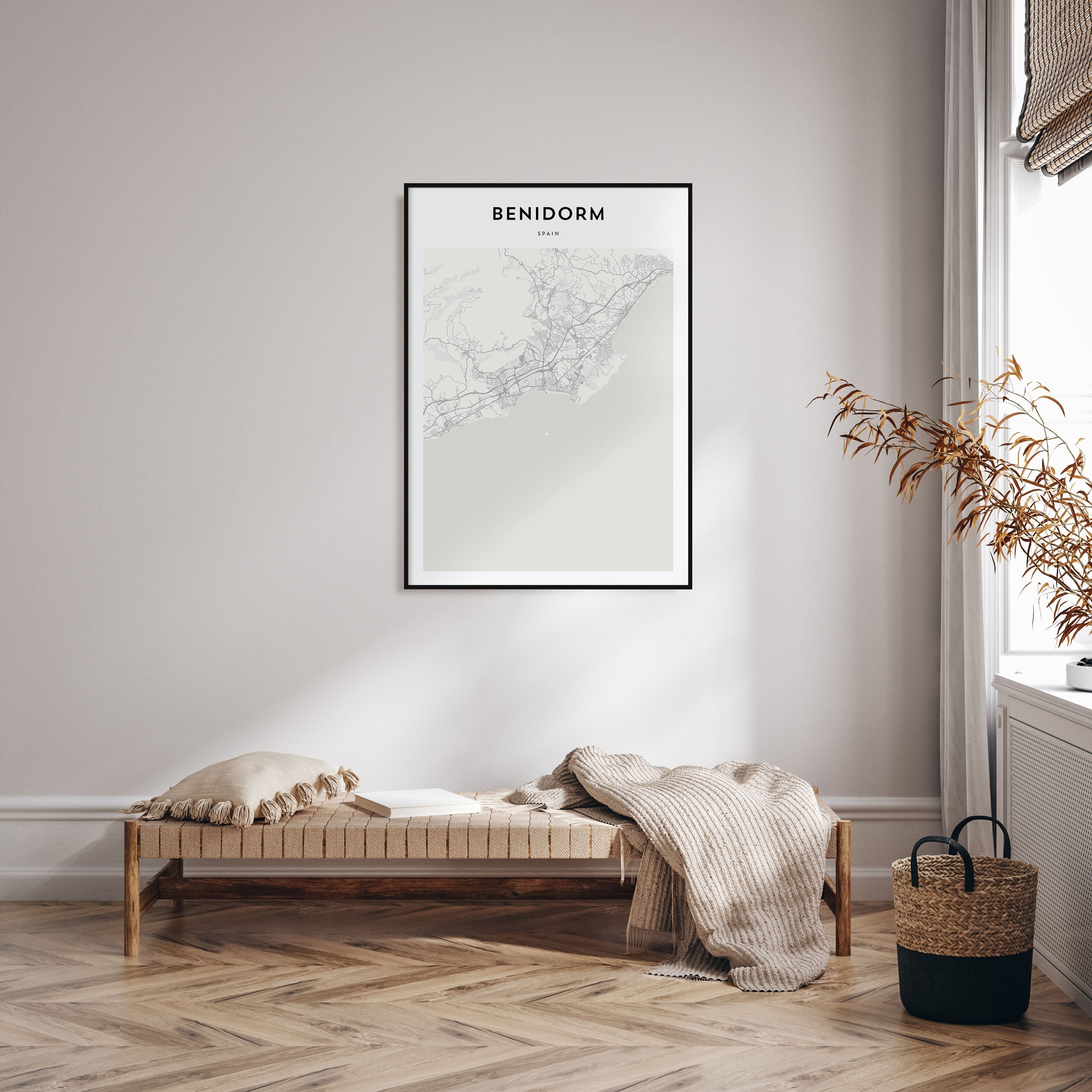 Honolulu Drawn Poster