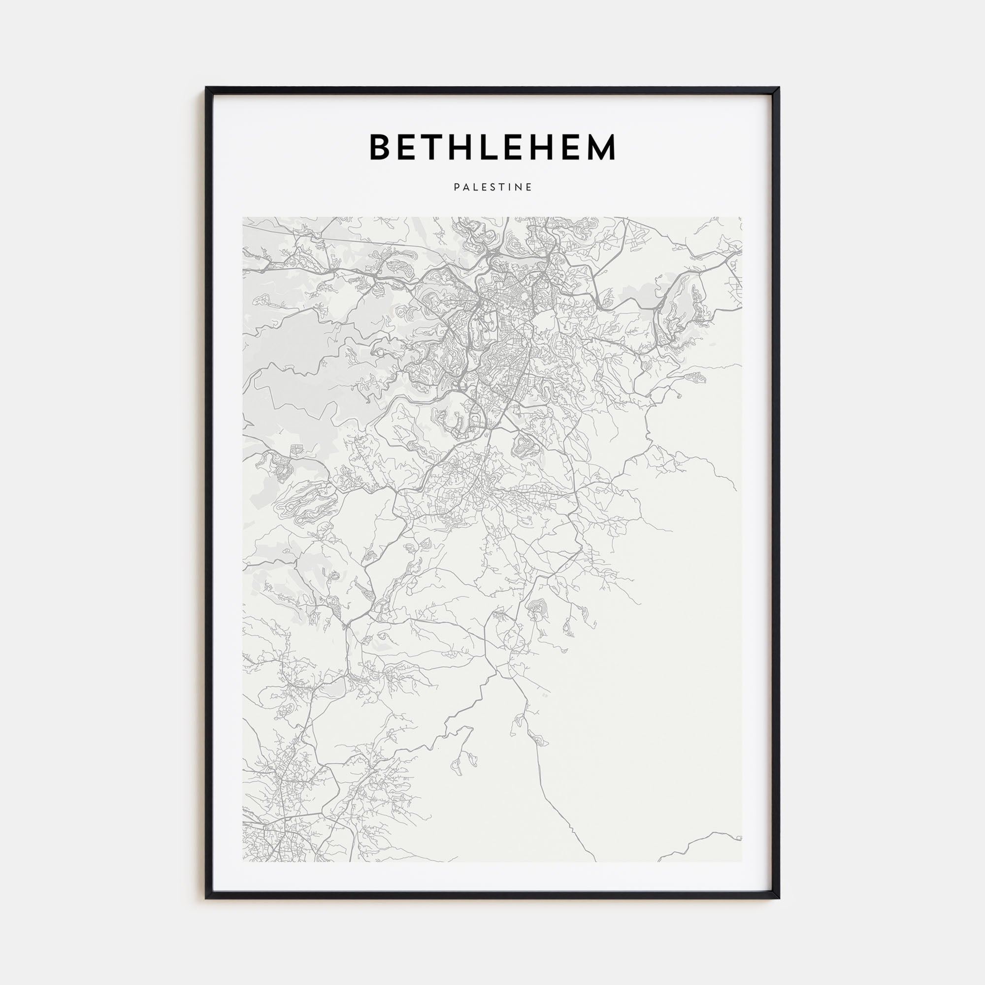 Jakarta Drawn Poster