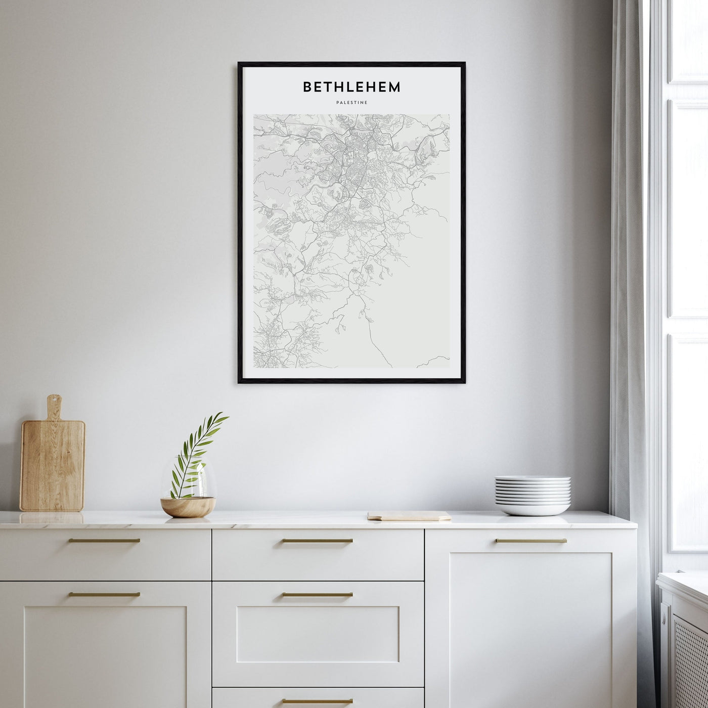Jakarta Drawn Poster