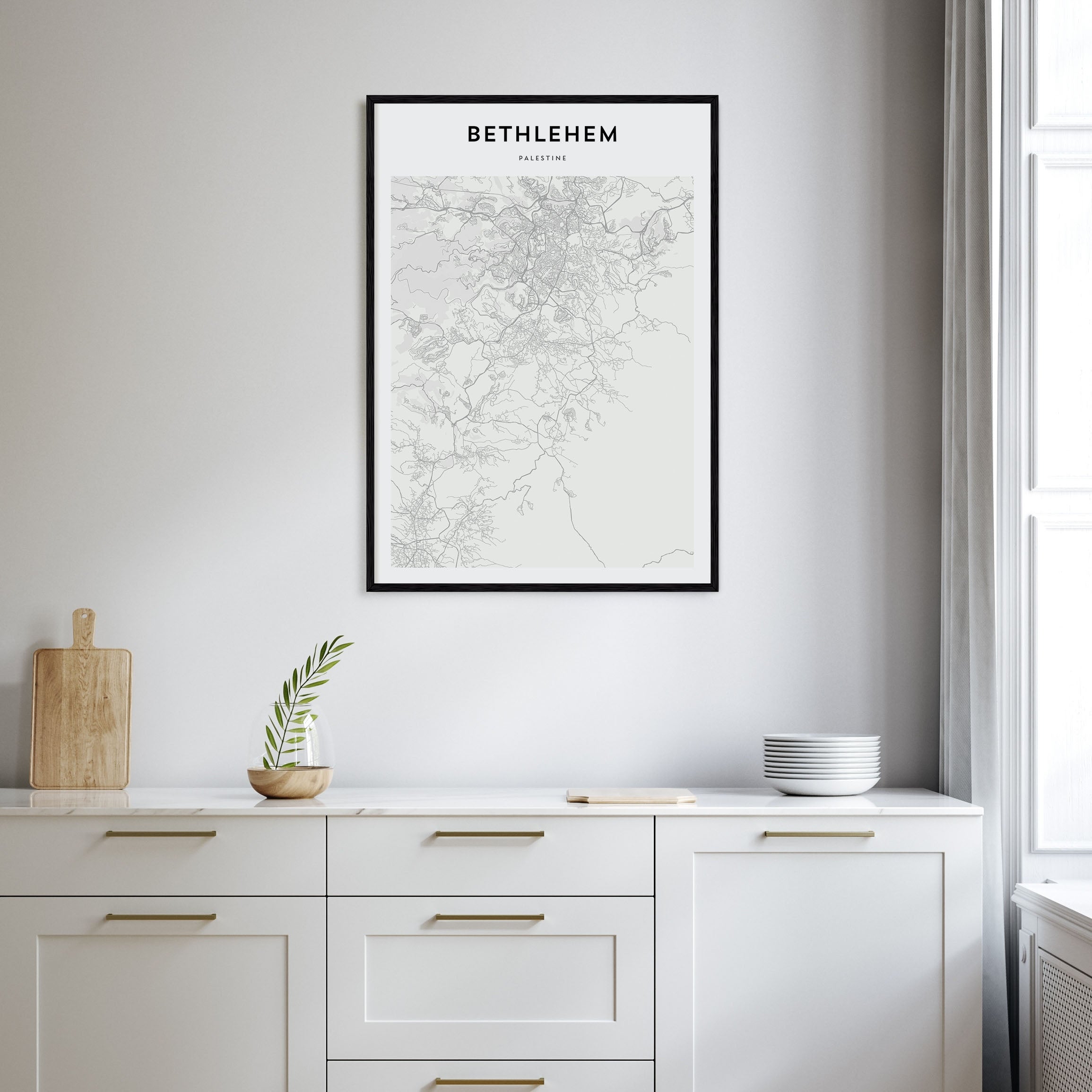 Jakarta Drawn Poster