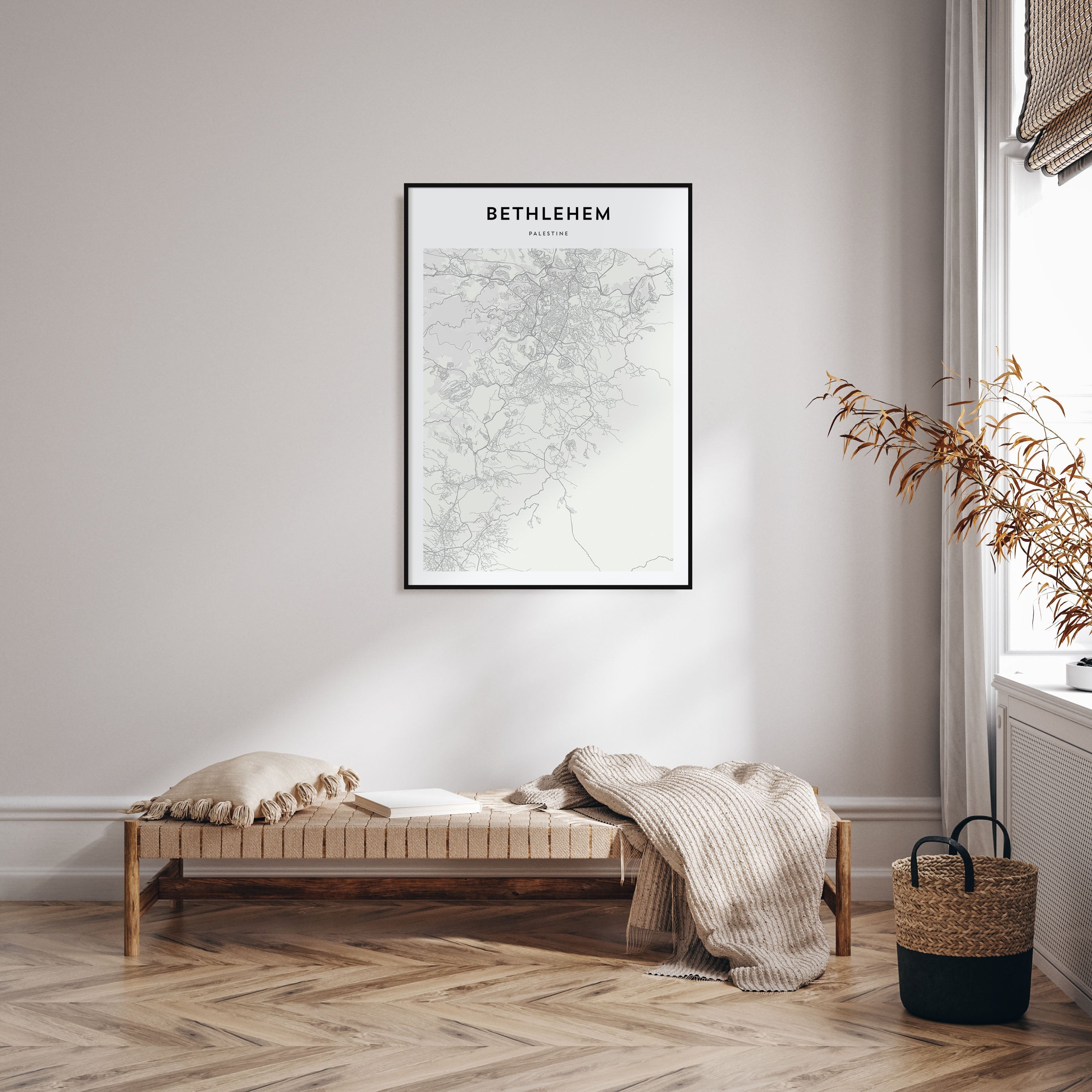Jakarta Drawn Poster