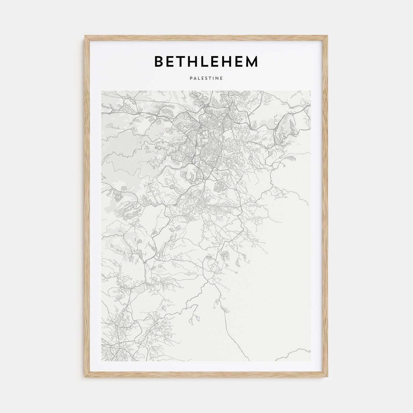 Jakarta Drawn Poster
