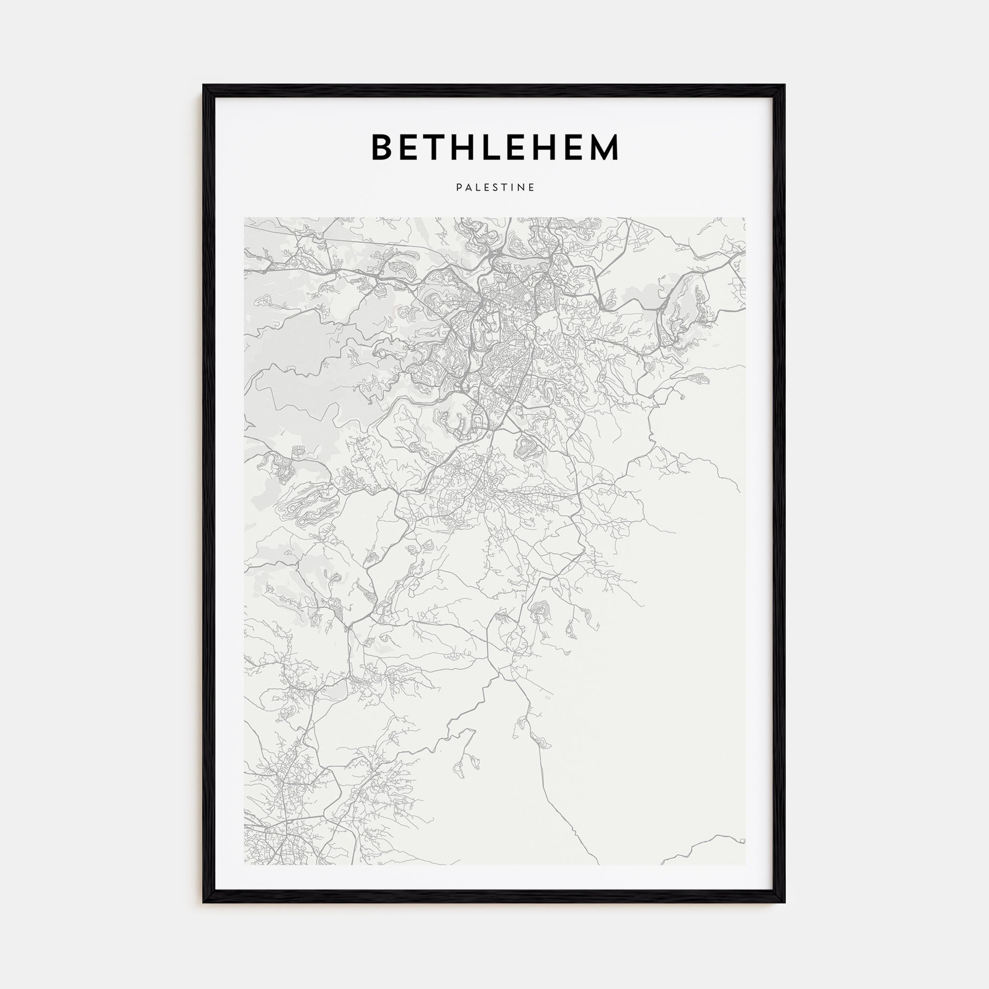 Jakarta Drawn Poster