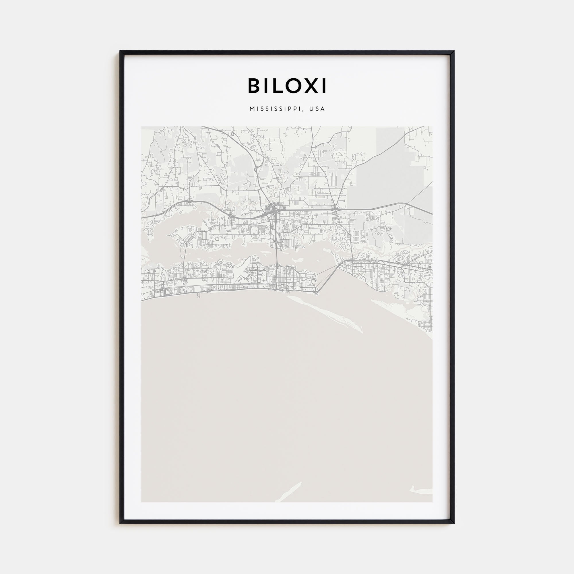La Paz Drawn Poster