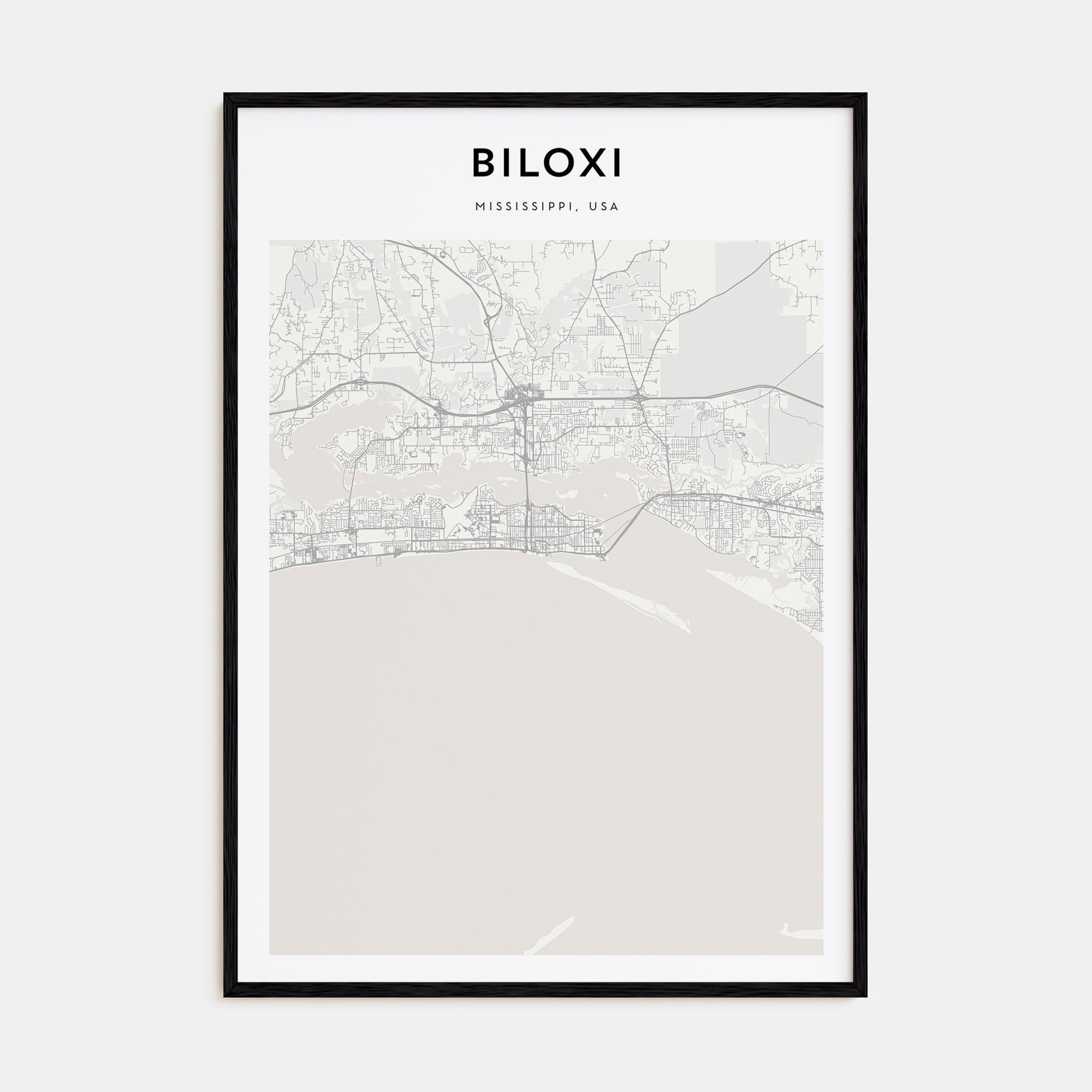 La Paz Drawn Poster
