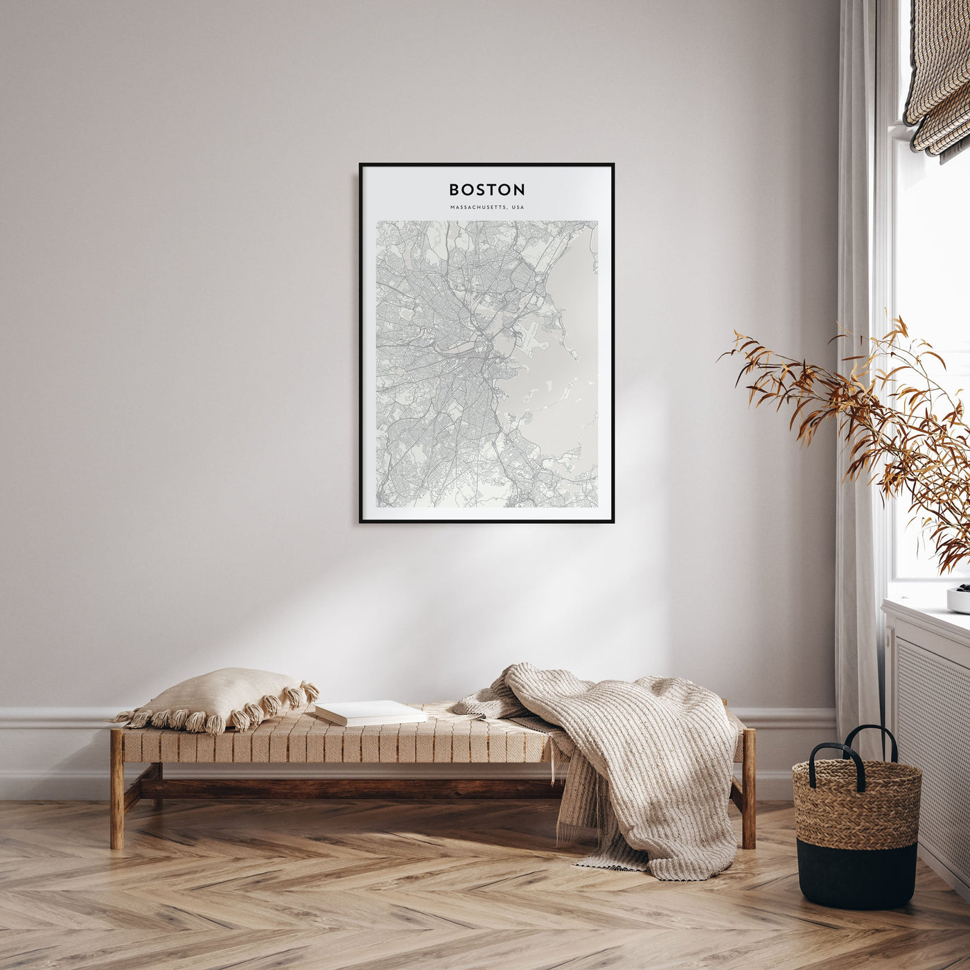 Madrid Drawn Poster