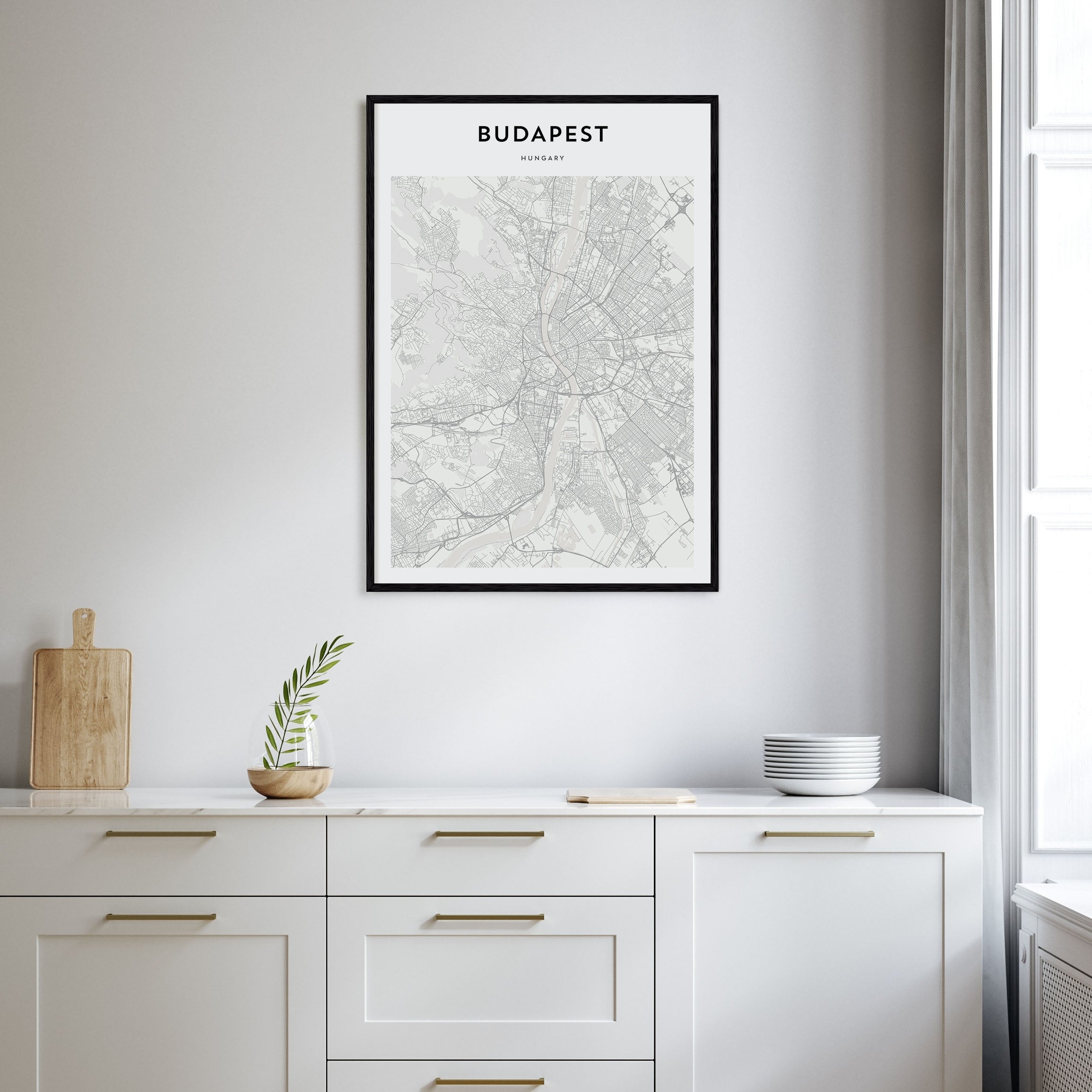 Mount Everest Drawn Poster