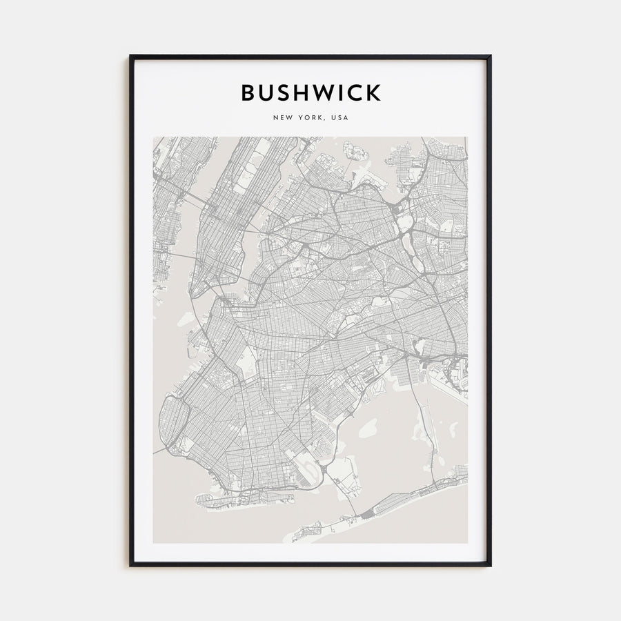 New York City Drawn No 2 Poster