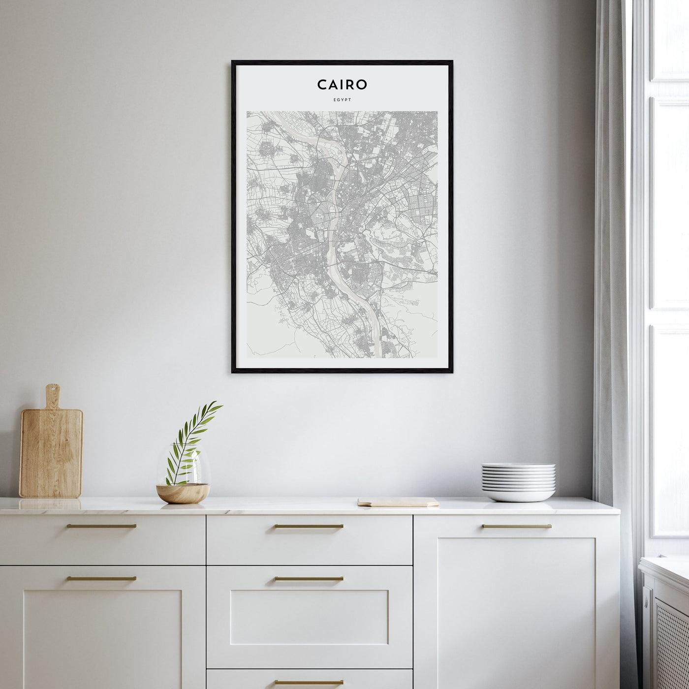 Nuuk Drawn Poster
