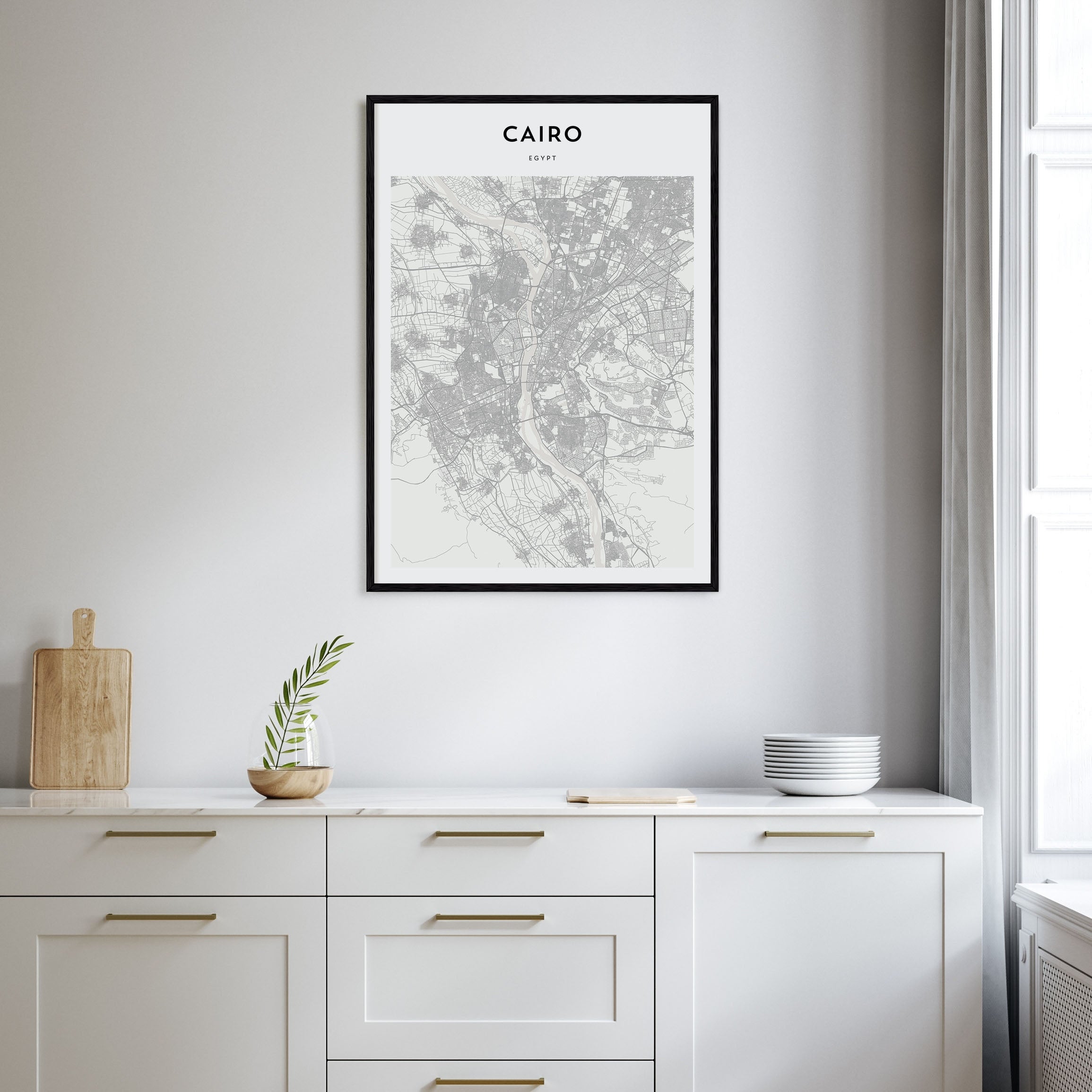 Nuuk Drawn Poster