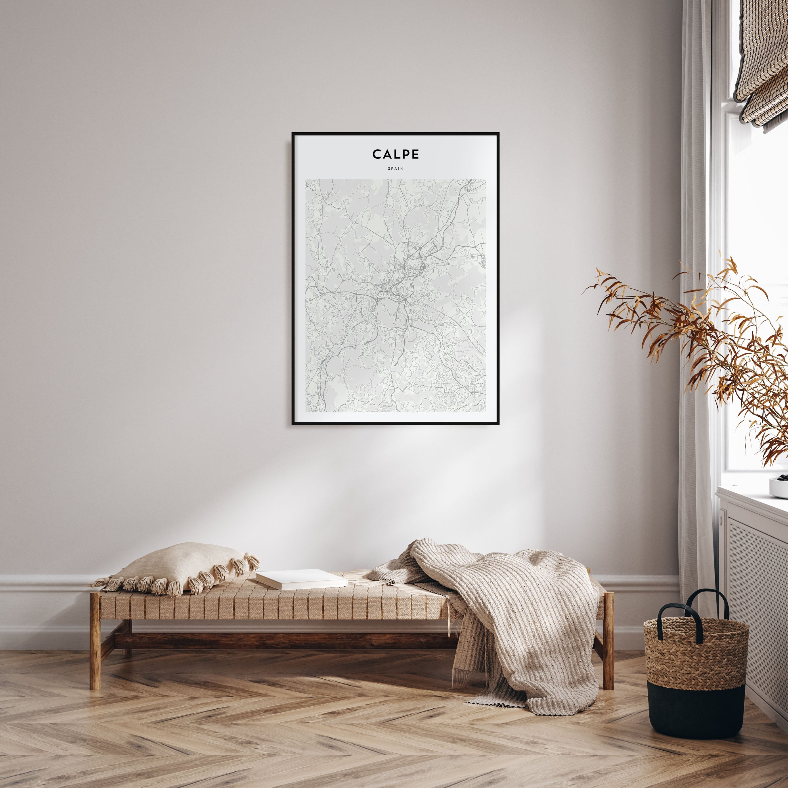 Oranjestad Drawn Poster