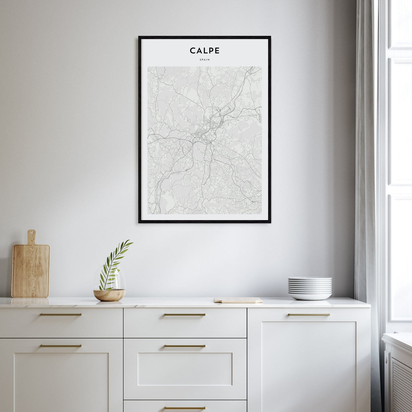 Oranjestad Drawn Poster