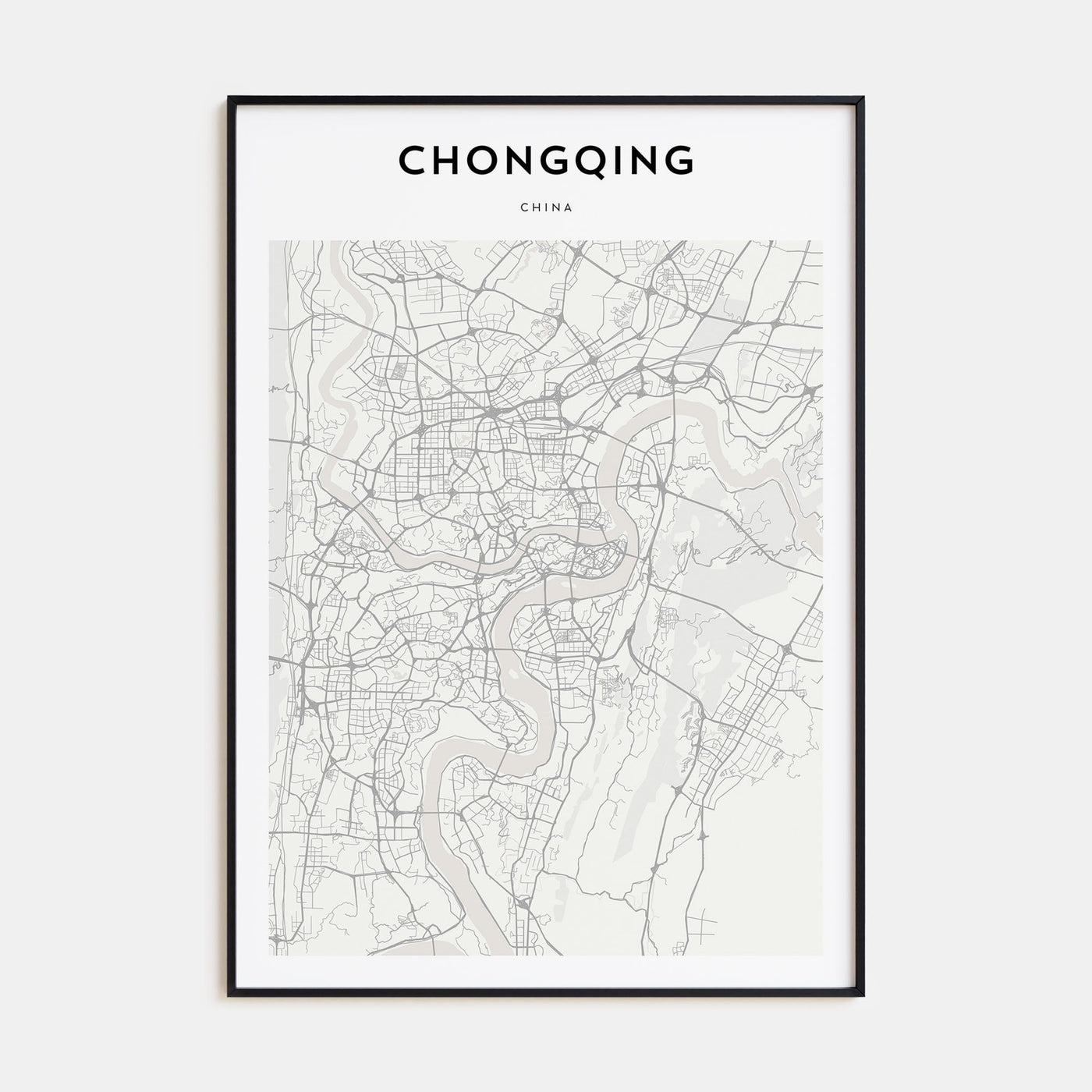 Shenzhen Drawn Poster