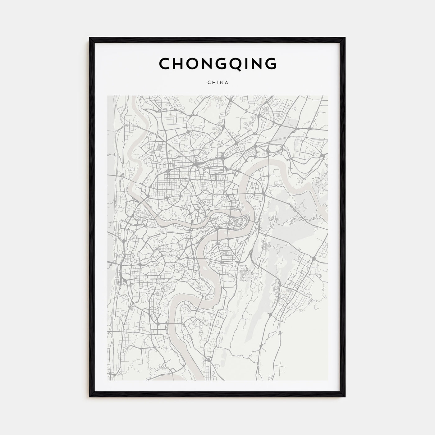 Shenzhen Drawn Poster