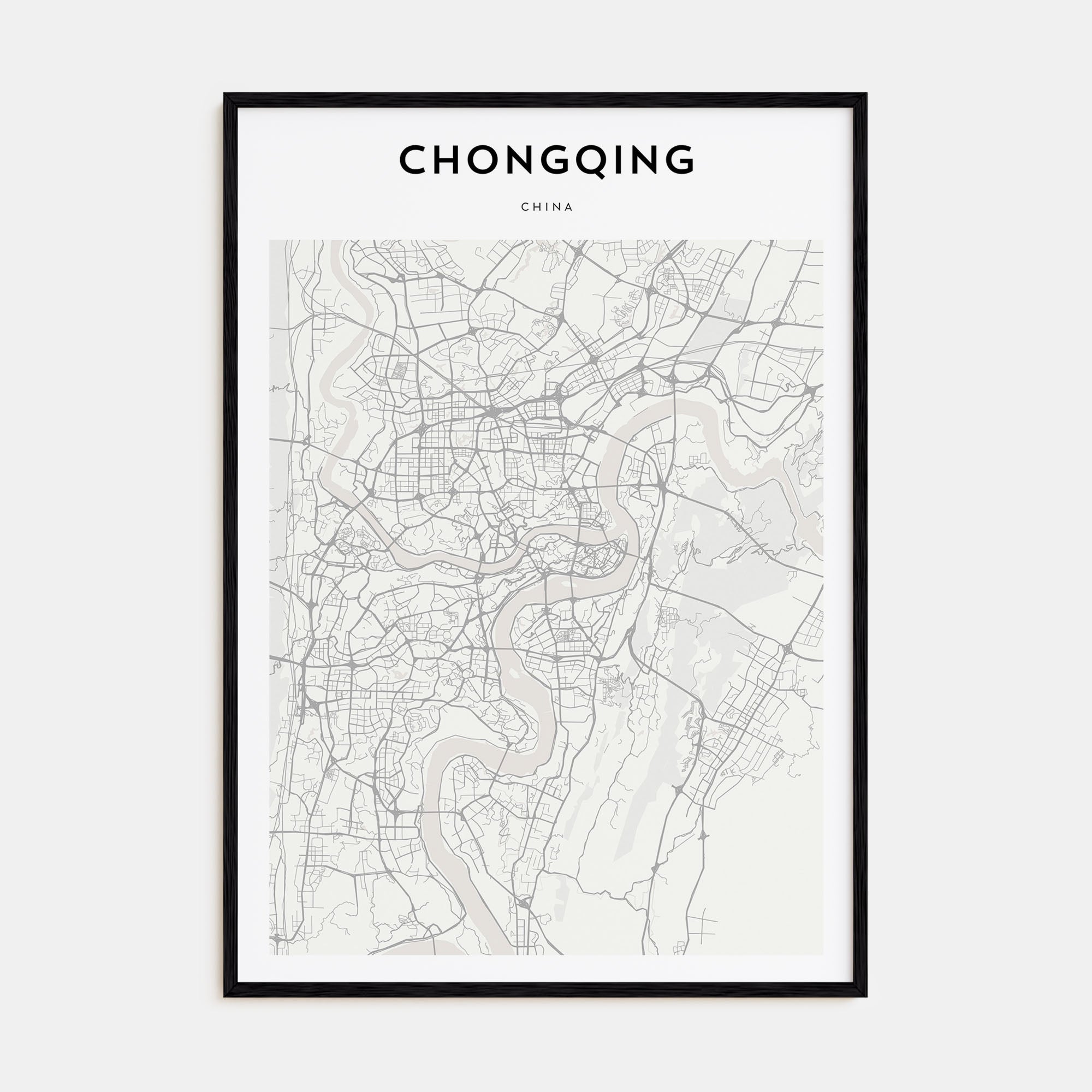 Shenzhen Drawn Poster