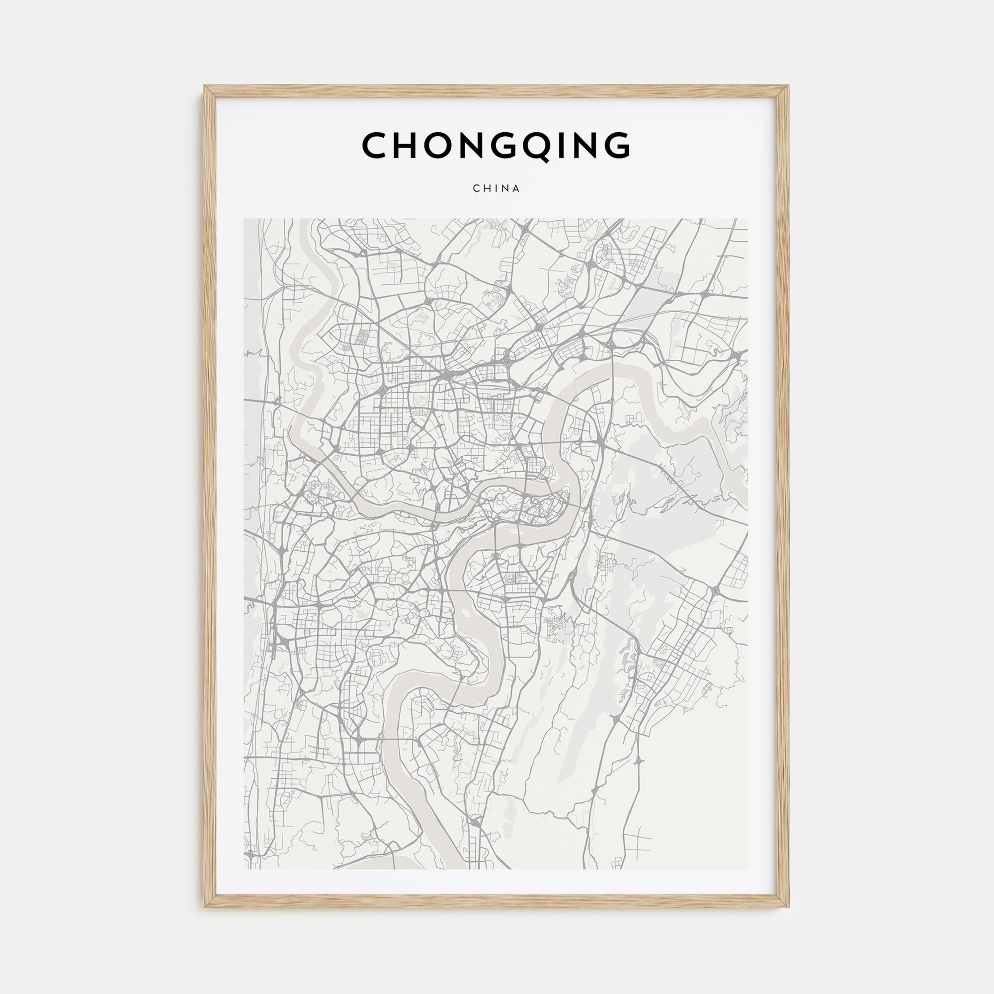 Shenzhen Drawn Poster