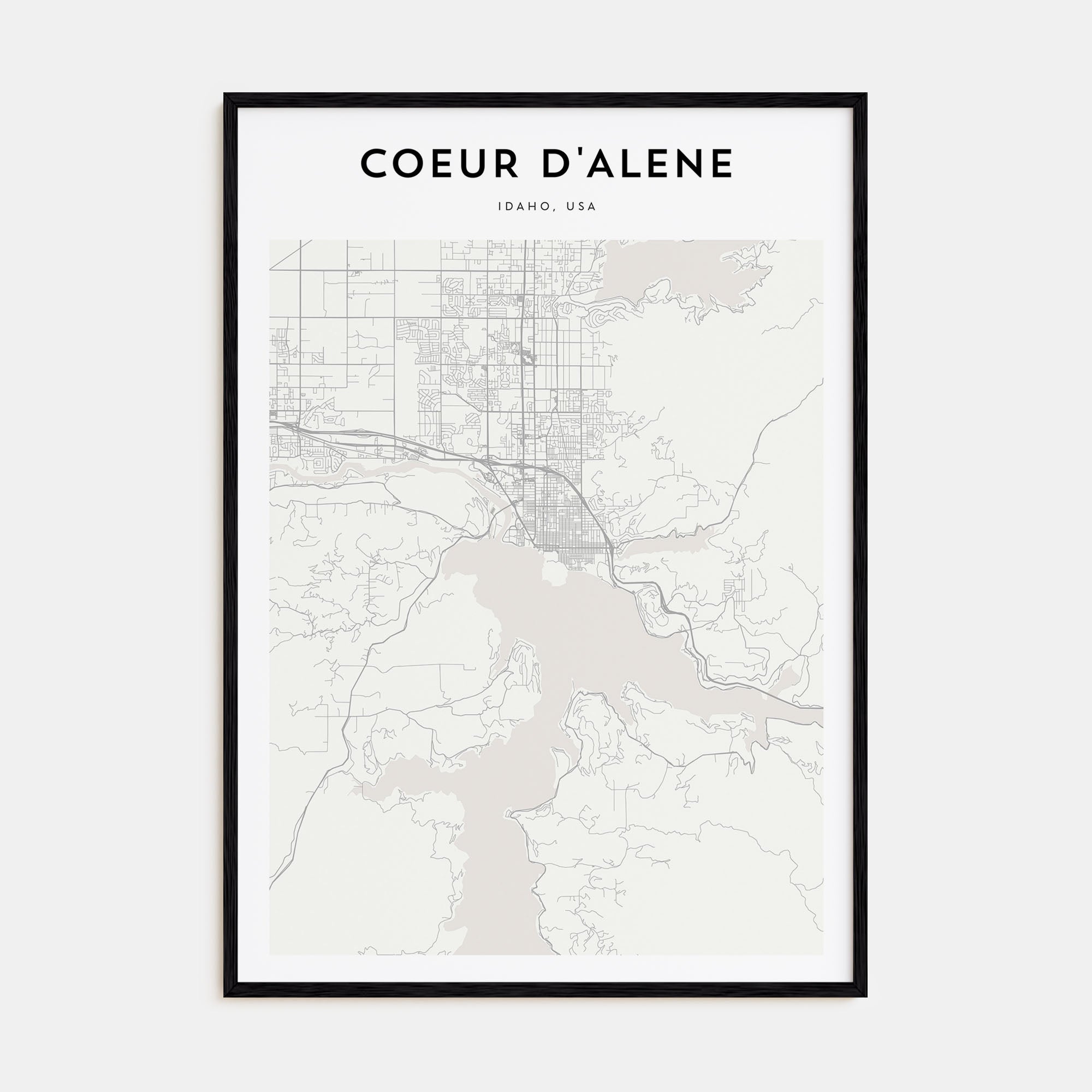 Tallinn Drawn Poster